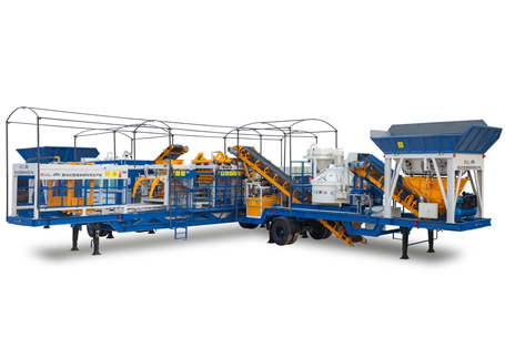 移動建筑垃圾制磚機(jī)